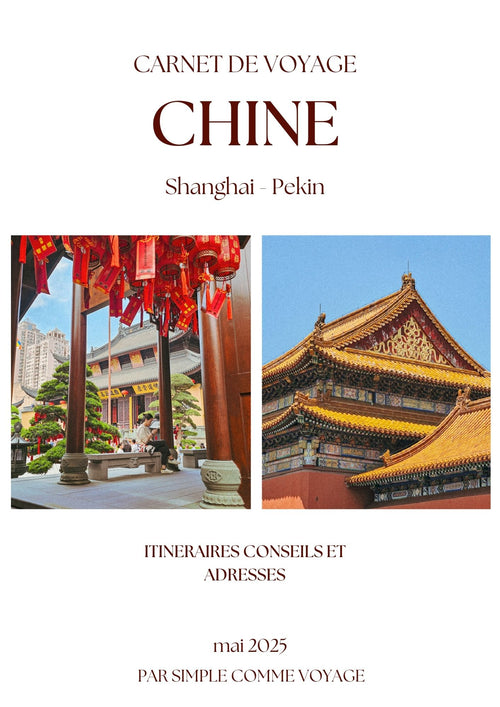 Chine - Shanghai et Pekin  - Offert