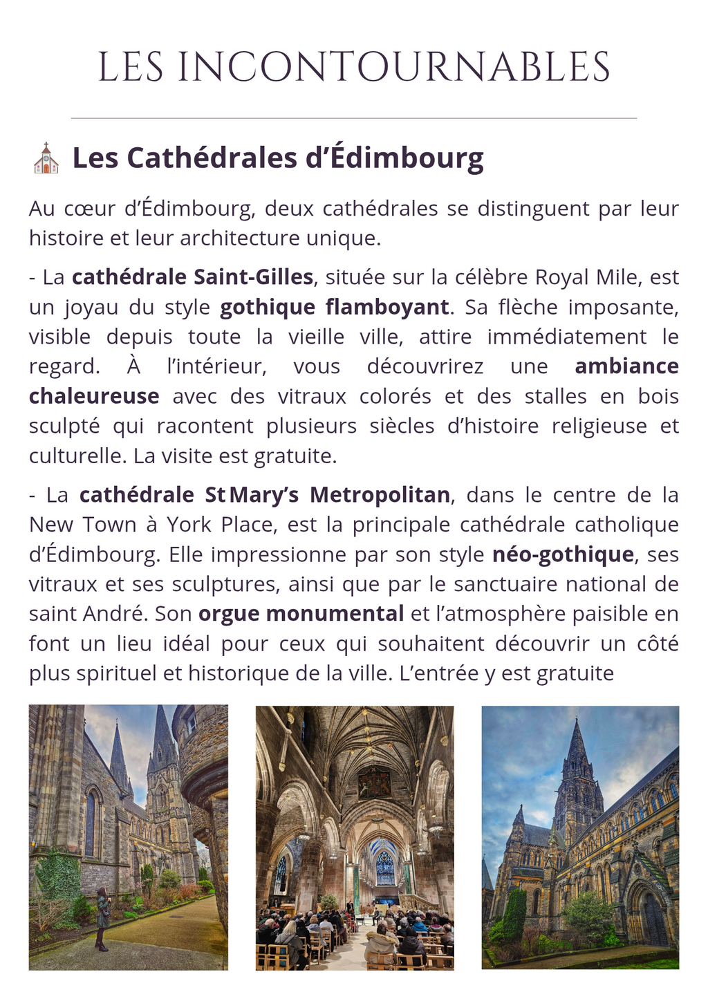 Ecosse - Edimbourg
